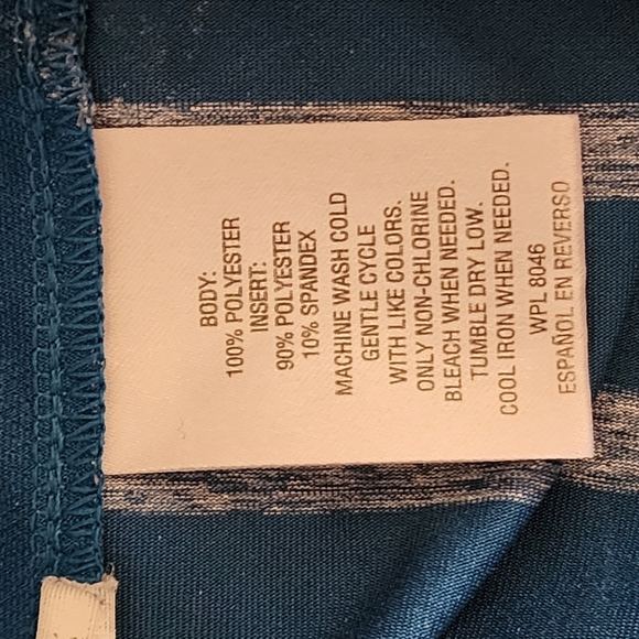 Greg Norman Tasso Elba Men's Polo 2XL Golf Blue Ombre Fade Striped Shirt XXL - Picture 8 of 9